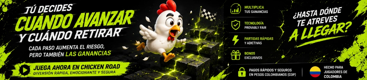Segundo banner horizontal de Chicken Road
